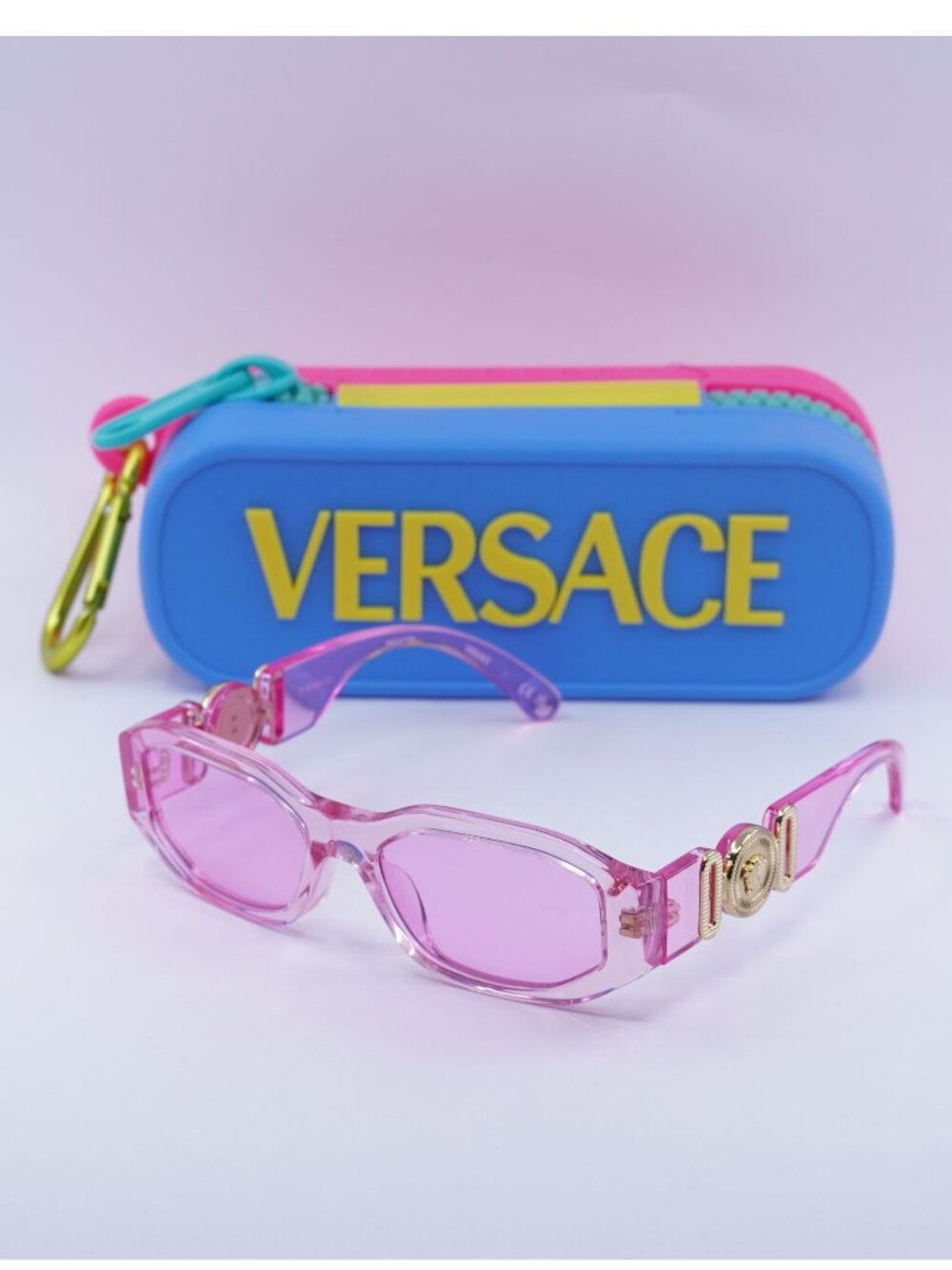 Versace Kids VK4429U 5370/5 Irregular Sunglasses - Pink / Fuchsia